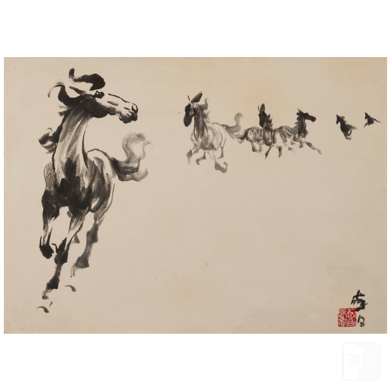 葉醉白（1909-1999）/劉伯鑾（1923年生）/張郁廉（1914-2010） 畫作五幅 | YE ZUIBAI (1909-1999)/LIU BOLUAN (B.1923)/ZHANG YULIAN (1914-2010) - 图8